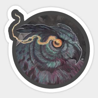 Magic Owl Sticker